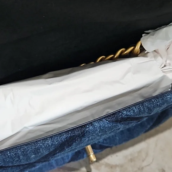 BNIB Chanel Denim 19 Flap - Picture 7 of 14